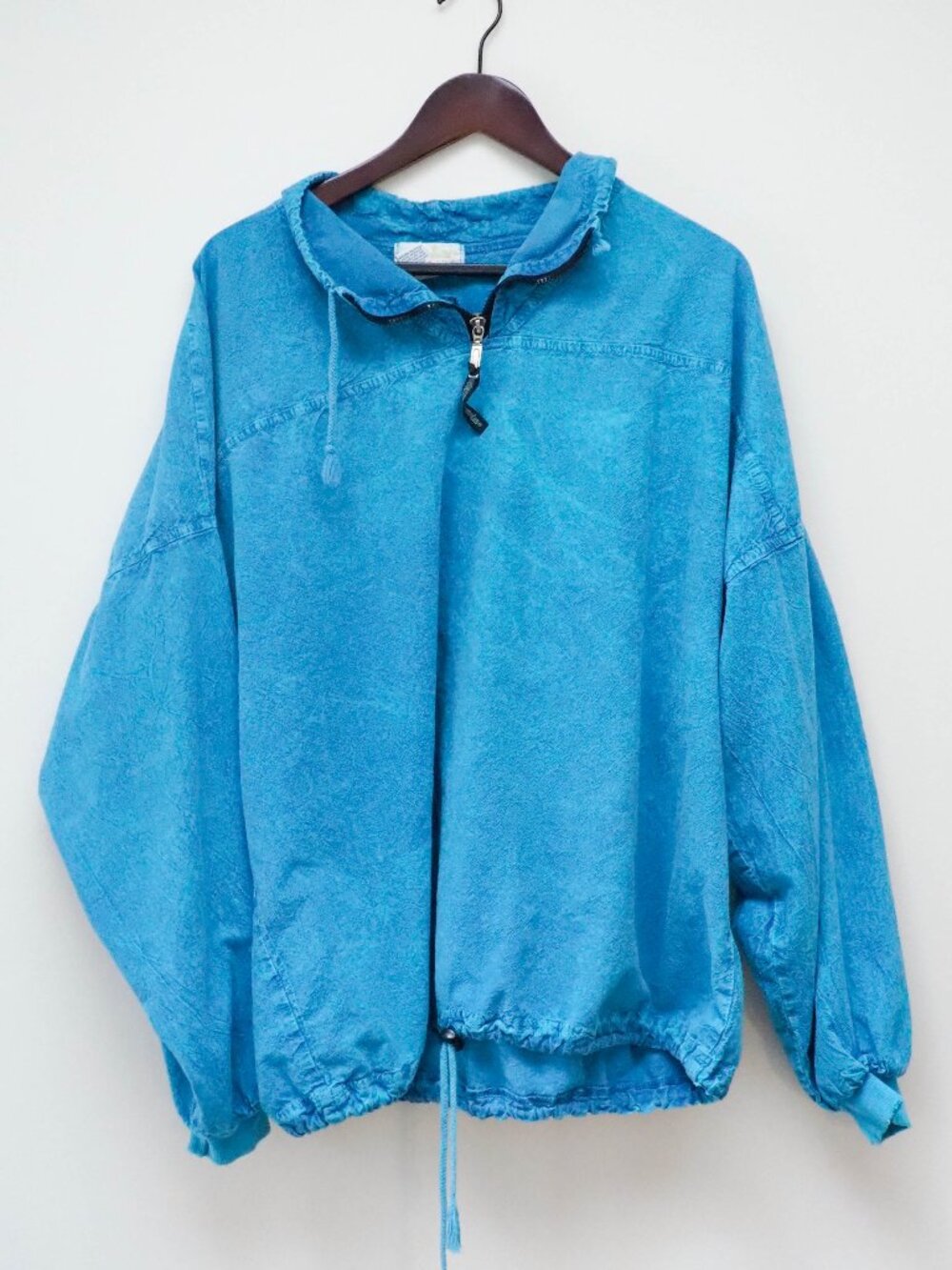 90s Blue Ezze Wear - Large - Blue Unisex Light Weight Top - Made in Canada